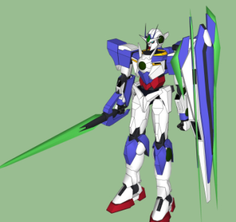 现代高达机器人su模型