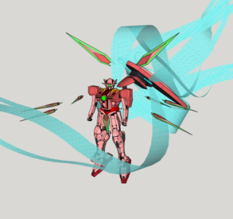 现代高达机器人su模型