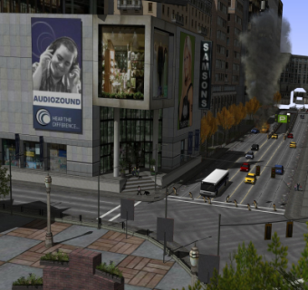 现代城市建筑外观su模型