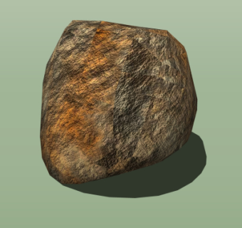 自然风石头su模型