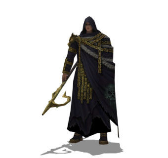 现代游戏人物su模型