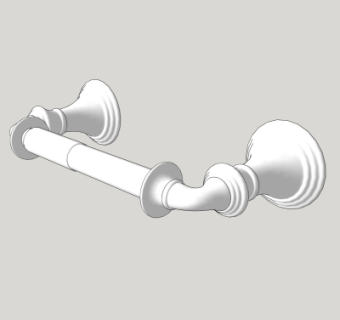 现代毛巾架su模型