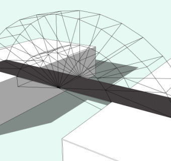 现代大桥免费su模型