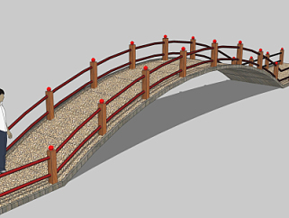 现代拱桥su模型