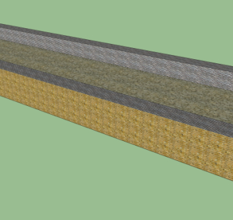 自然风石桥免费su模型