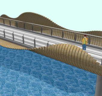 现代大桥免费su模型