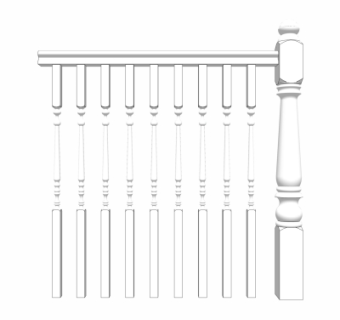 现代护栏su模型