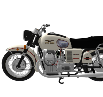 现代摩托车su模型