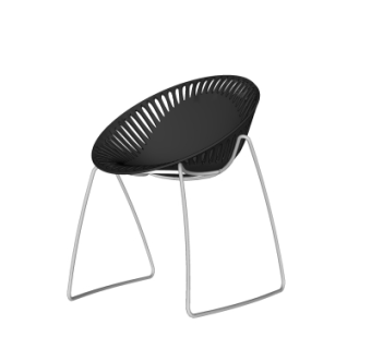 现代单椅su模型