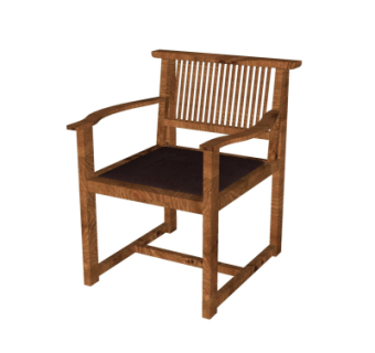 中式单椅su模型