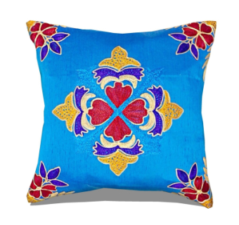 中式布艺抱枕su模型