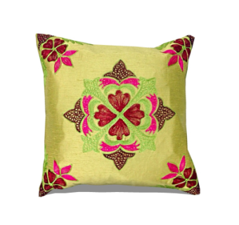 中式布艺抱枕su模型