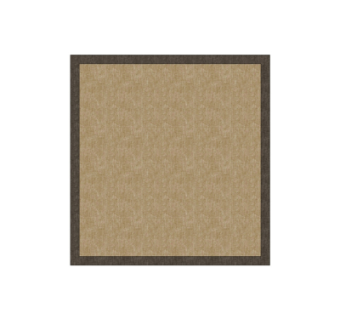 现代布艺地毯su模型