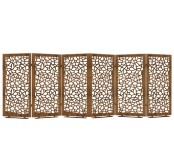 欧式金属屏风su模型