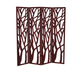 现代屏风su模型