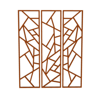 现代屏风su模型