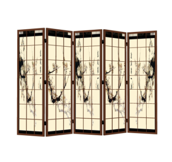 中式屏风su模型