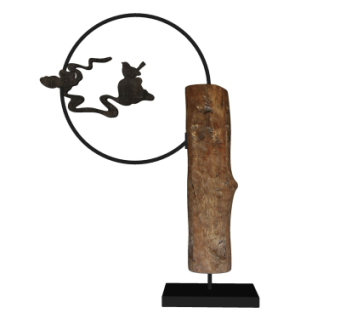 新中式木头摆件su模型