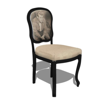 简欧单椅su模型