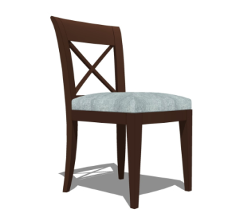 现代单椅su模型