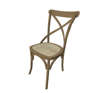 简欧实木单椅su模型