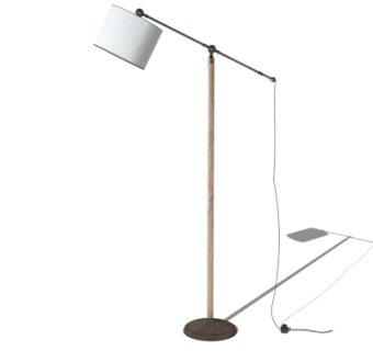 现代简约台灯su模型