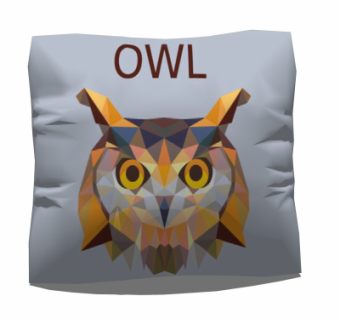 现代布艺抱枕su模型