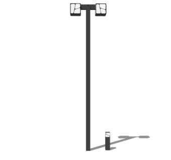 新中式路灯su模型