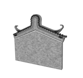 中式马头墙免费su模型