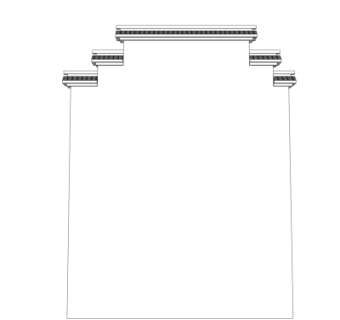 新中式马头墙免费su模型