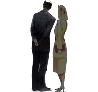 现代2d手绘人物组件su模型