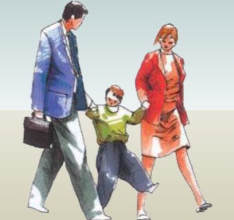 现代2d手绘人物组件su模型