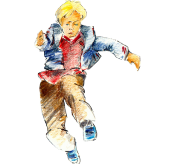 现代2d手绘人物组件su模型