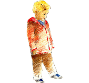 现代2d手绘人物组件su模型