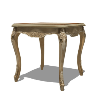 欧式小边几su模型