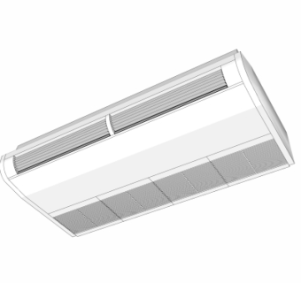 现代空调su模型