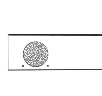 新中式景观墙su模型