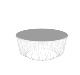 现代茶几su模型