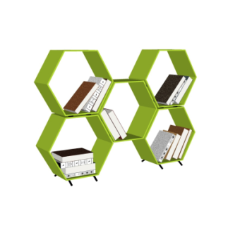 现代精品书架su模型