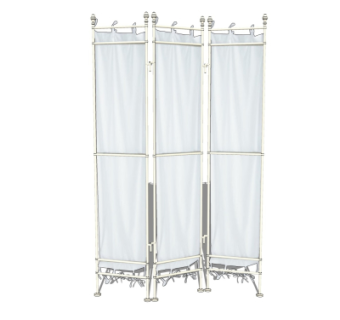 现代屏风隔断su模型