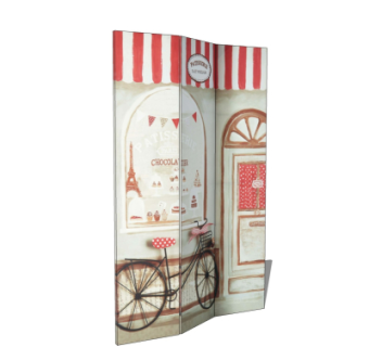 现代屏风隔断su模型