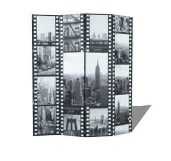 现代屏风隔断su模型