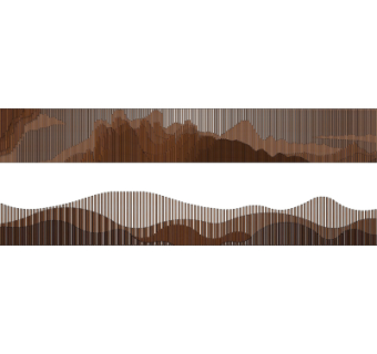 中式景观墙园艺小品su模型