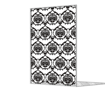 中式隔断su模型