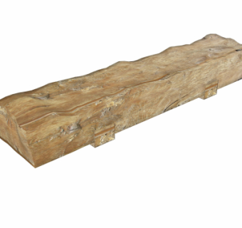 自然风户外公用椅su模型