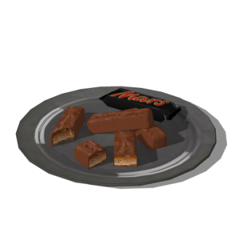 现代巧克力su模型