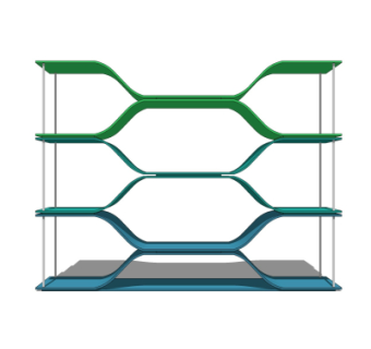 现代装饰柜su模型