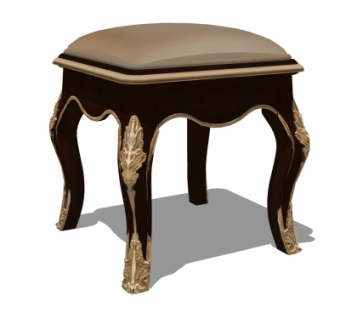 欧式凳子su模型