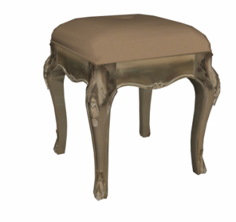 欧式凳子su模型