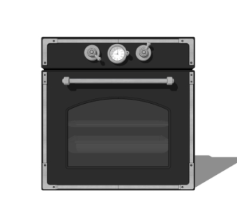 现代微波炉su模型